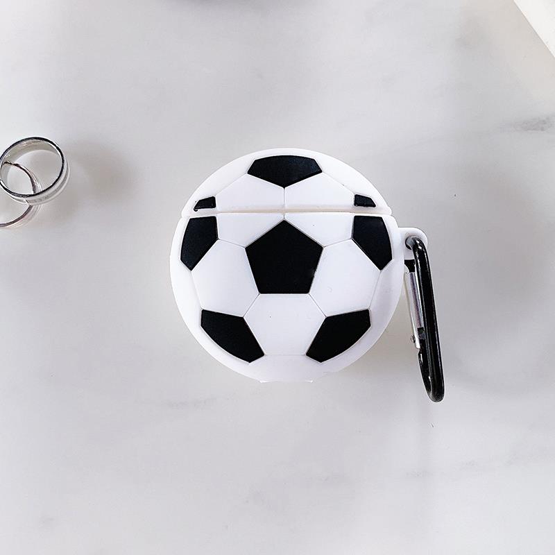 Airpods 2. Nesil Uyumlu Futbol Topu Airpods Kılıfı Airpods 2. Nesil Uyumlu Futbol Topu Airpods Kılıfı