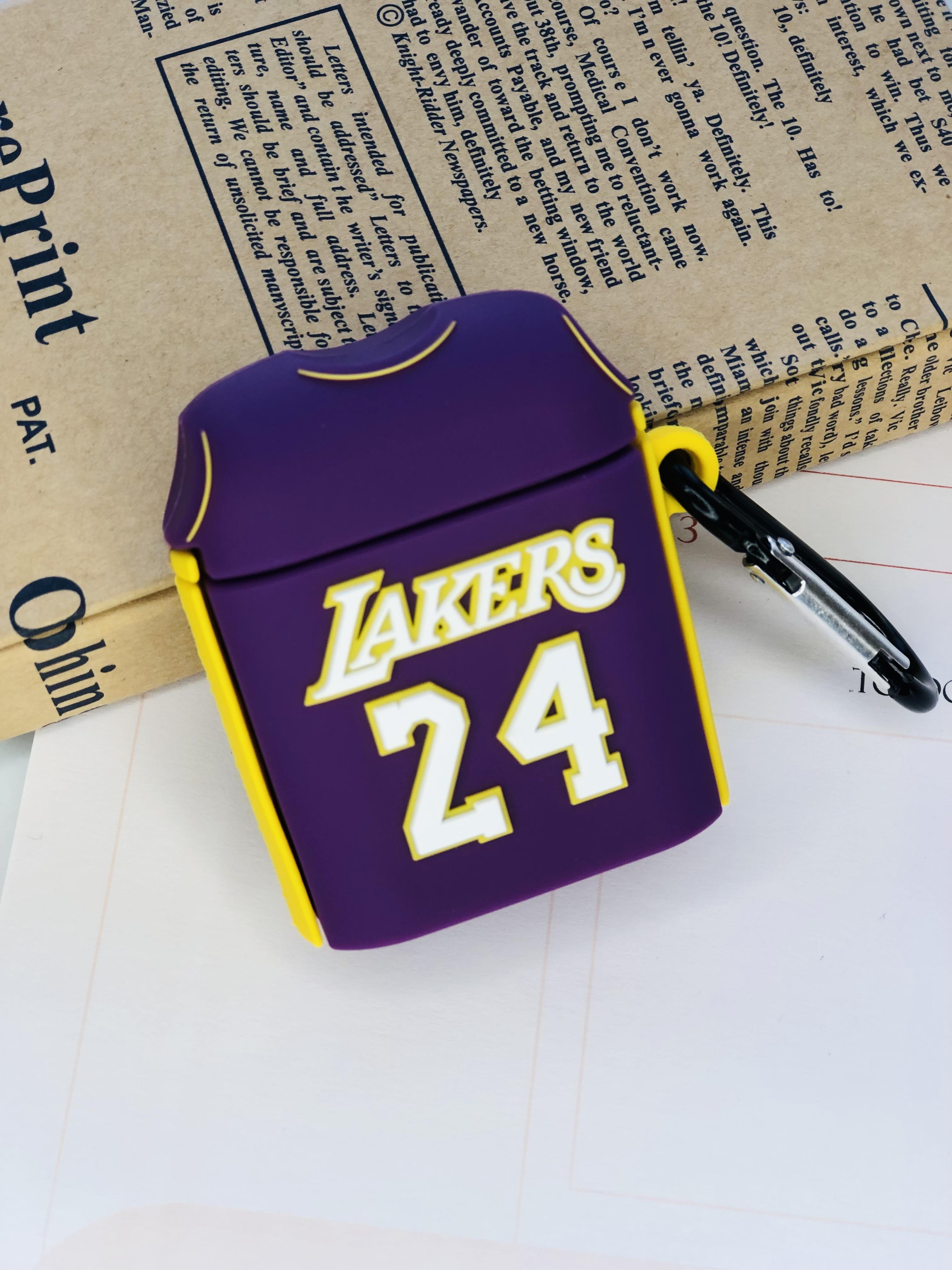 Airpods 2. Nesil Uyumlu Mor Lakers Airpods Kılıfı Airpods 2. Nesil Uyumlu Mor Lakers Airpods Kılıfı