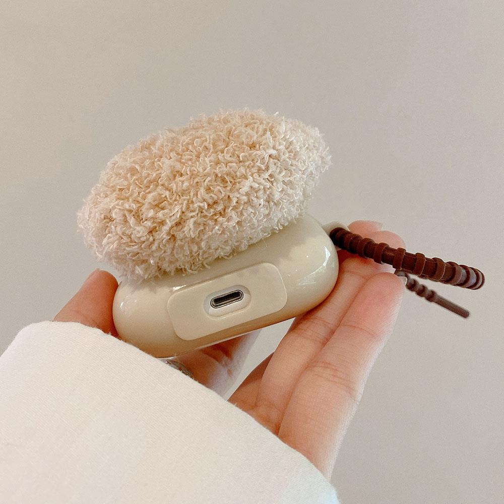 Airpods 2. Nesil Uyumlu Sevimli Peluş Ayıcık Airpods Kılıfı Airpods 2. Nesil Uyumlu Sevimli Peluş Ayıcık Airpods Kılıfı