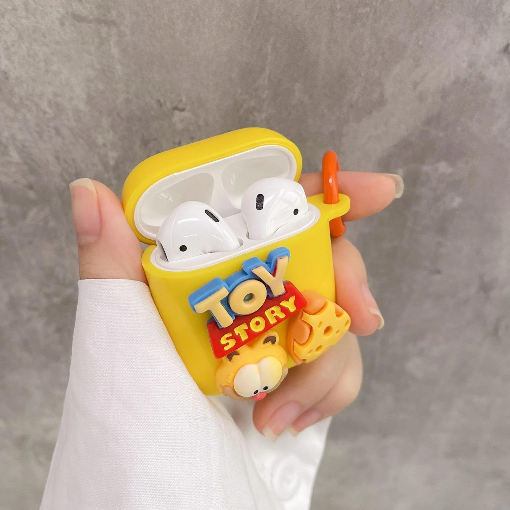Airpods 2. Nesil Uyumlu Toystory Sarı Airpods Kılıfı Airpods 2. Nesil Uyumlu Toystory Sarı Airpods Kılıfı