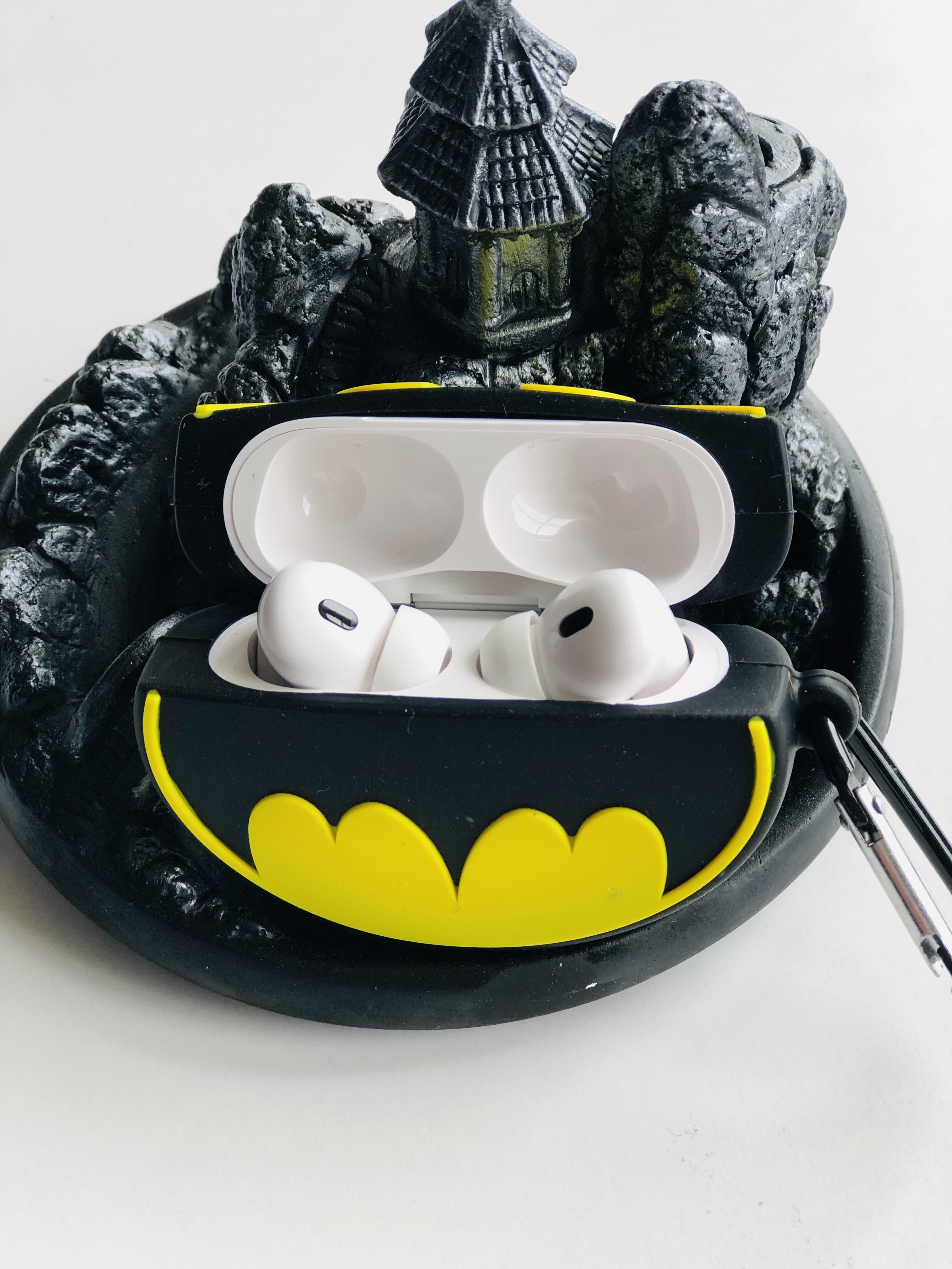 Airpods Pro 1. Nesil Silikon Batman Airpods Kılıfı Airpods Pro 1. Nesil Silikon Batman Airpods Kılıfı