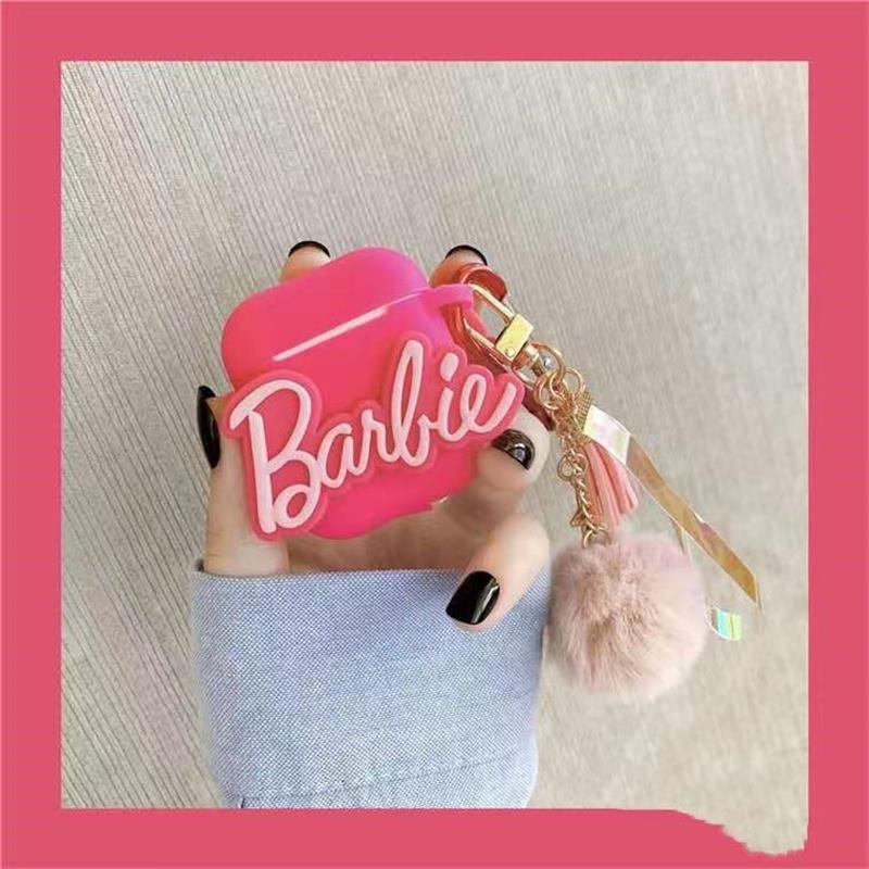 Airpods Pro 1. Nesil Uyumlu Barbie Airpods Kılıfı Airpods Pro 1. Nesil Uyumlu Barbie Airpods Kılıfı