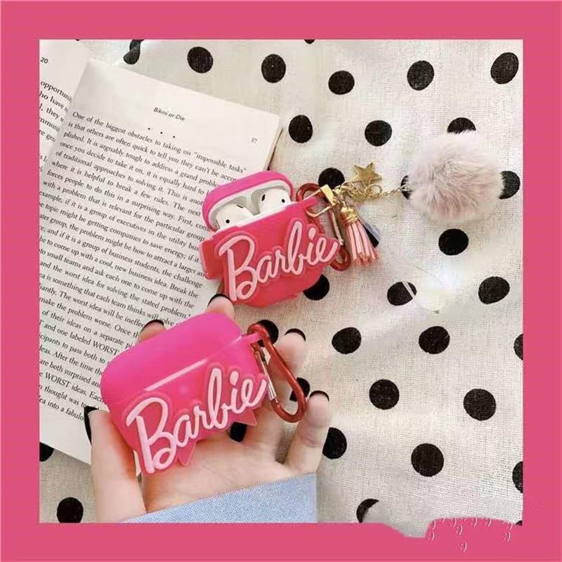Airpods Pro 1. Nesil Uyumlu Barbie Airpods Kılıfı Airpods Pro 1. Nesil Uyumlu Barbie Airpods Kılıfı