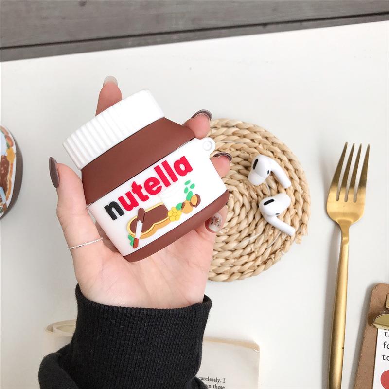 Airpods Pro 1. Nesil Uyumlu Nutella Airpods Kılıfı Airpods Pro 1. Nesil Uyumlu Nutella Airpods Kılıfı
