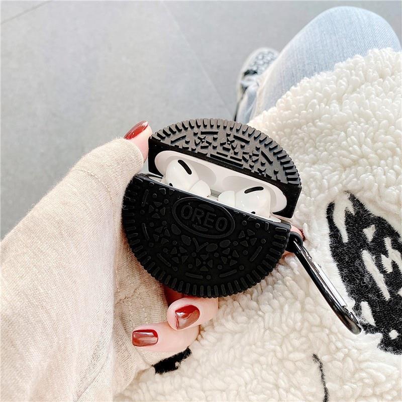 Airpods Pro 1. Nesil Uyumlu Oreo Airpods Kılıfı Airpods Pro 1. Nesil Uyumlu Oreo Airpods Kılıfı