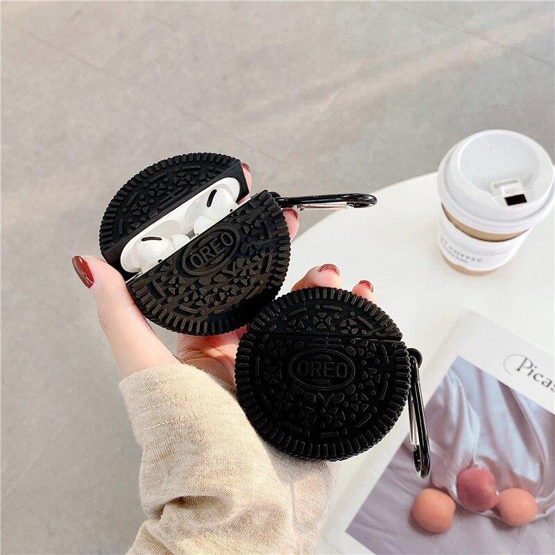 Airpods Pro 1. Nesil Uyumlu Oreo Airpods Kılıfı Airpods Pro 1. Nesil Uyumlu Oreo Airpods Kılıfı