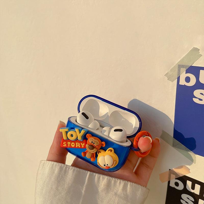 Airpods Pro 1. Nesil Uyumlu Sevimli Toystory Mavi Airpods Kılıfı Airpods Pro 1. Nesil Uyumlu Sevimli Toystory Mavi Airpods Kılıfı