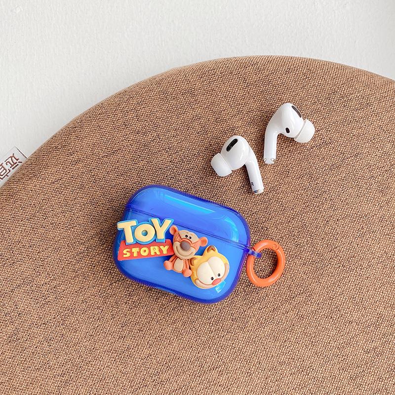 Airpods Pro 1. Nesil Uyumlu Sevimli Toystory Mavi Airpods Kılıfı Airpods Pro 1. Nesil Uyumlu Sevimli Toystory Mavi Airpods Kılıfı