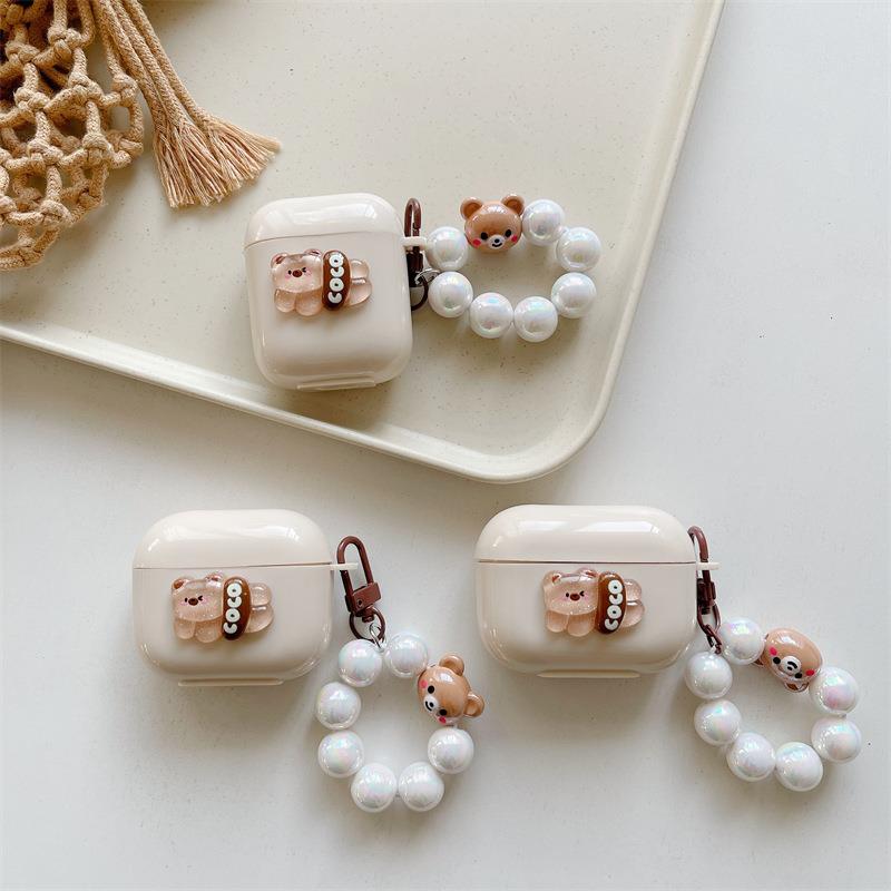 Airpods Pro 2. Nesil Uyumlu Sevimli Ayıcık Coco Airpods Kılıfı Airpods Pro 2. Nesil Uyumlu Sevimli Ayıcık Coco Airpods Kılıfı