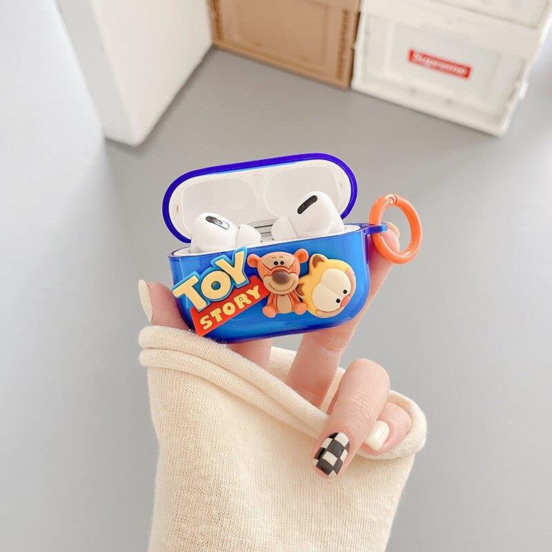 Airpods Pro 2. Nesil Uyumlu Sevimli Toystory Mavi Airpods Kılıfı Airpods Pro 2. Nesil Uyumlu Sevimli Toystory Mavi Airpods Kılıfı