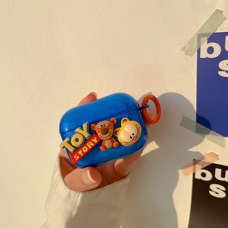 Airpods Pro 2. Nesil Uyumlu Sevimli Toystory Mavi Airpods Kılıfı Airpods Pro 2. Nesil Uyumlu Sevimli Toystory Mavi Airpods Kılıfı