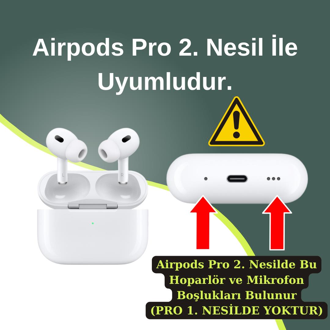 Airpods Pro 2. Nesil Uyumlu Smile Airpods Kılıfı Airpods Pro 2. Nesil Uyumlu Smile Airpods Kılıfı