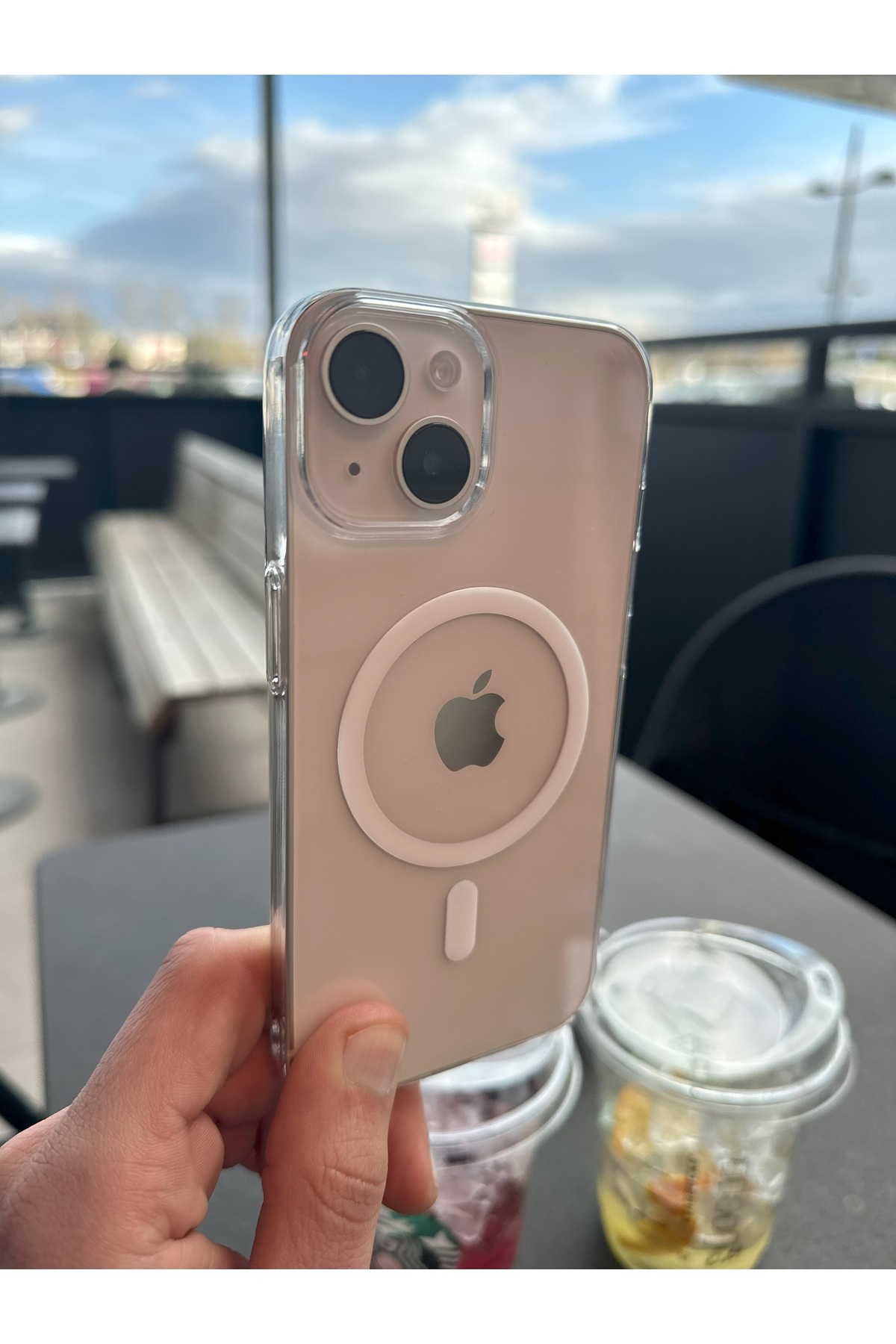 iPhone 12 Uyumlu Sararmaz Şeffaf Mika MagSafe Özellikli Ultra İnce kılıf iPhone 12 Uyumlu Sararmaz Şeffaf Mika MagSafe Özellikli Ultra İnce kılıf