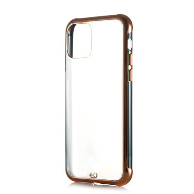 iPhone 12 Ve 12 Pro Uyumlu Şeffaf Buzlu Gold Detaylı Koyu Yeşil Kapak Kılıf iPhone 12 Ve 12 Pro Uyumlu Şeffaf Buzlu Gold Detaylı Koyu Yeşil Kapak Kılıf