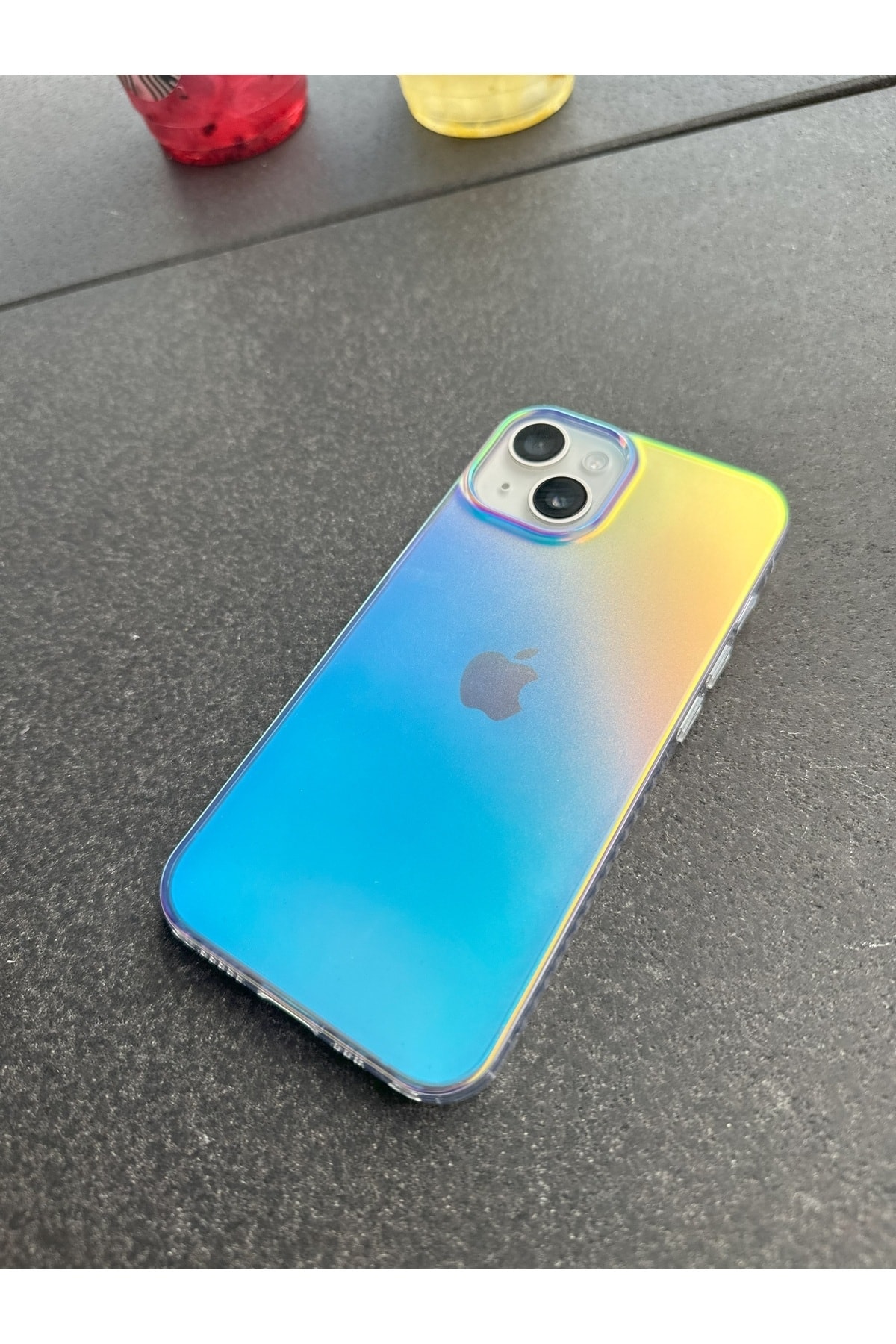 iPhone 13 Pro Max Mat Hologramlı Kamera Çerçeve Korumalı Kılıf iPhone 13 Pro Max Mat Hologramlı Kamera Çerçeve Korumalı Kılıf