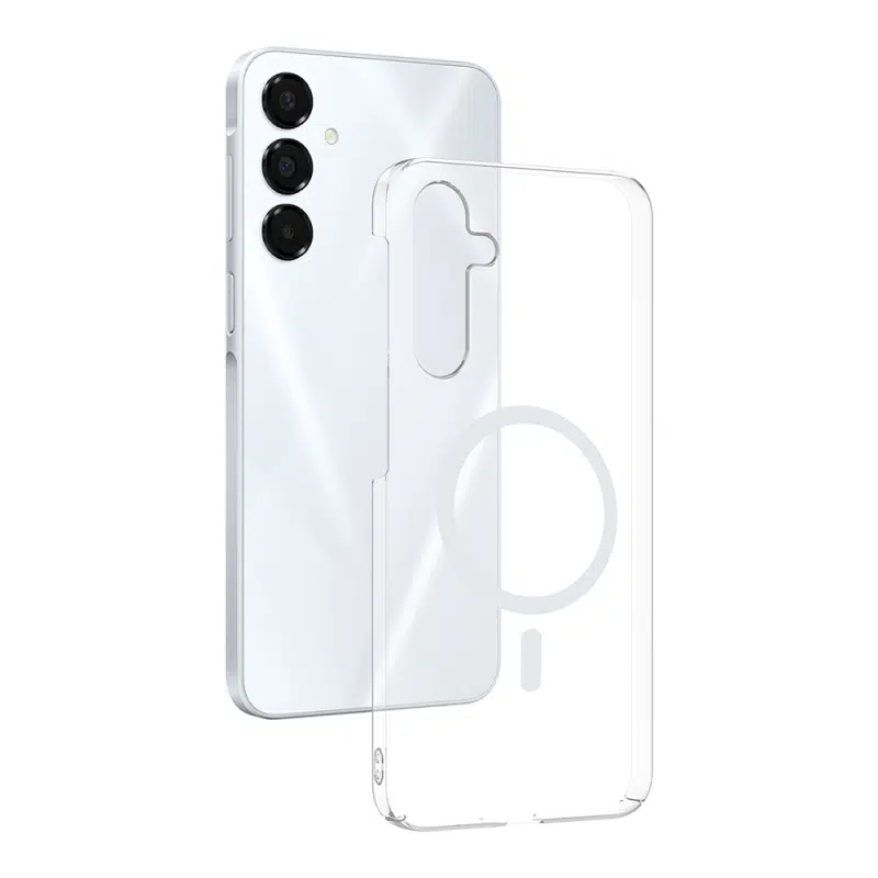 Samsung Galaxy A17 Uyumlu Şeffaf Sararmaz Sert İnce Magsafeli London Kapak