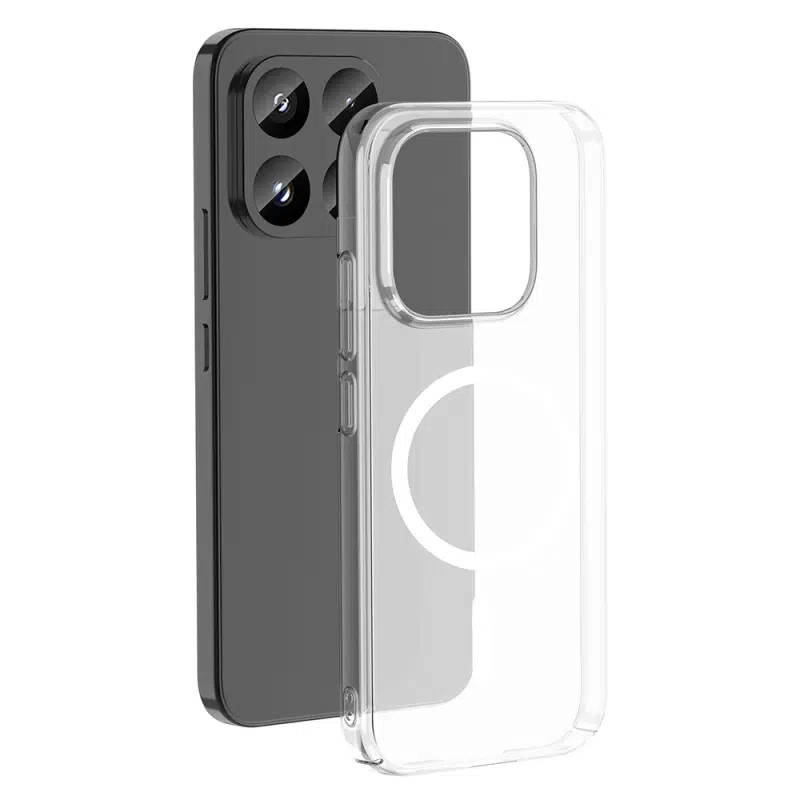 Xiaomi 17 Uyumlu Şeffaf Sararmaz Sert İnce Magsafeli London Kapak